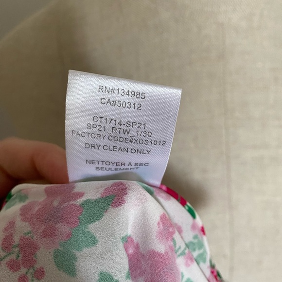 For Love and Lemons blouse pink floral - Picture 10 of 11